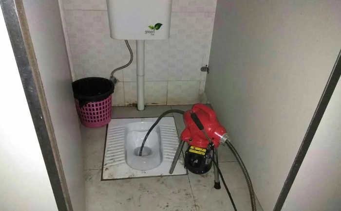 万安蹲便疏通